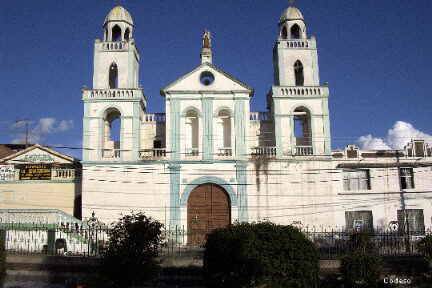 Foto Die Kirche von Guano Provinz Chimborazo