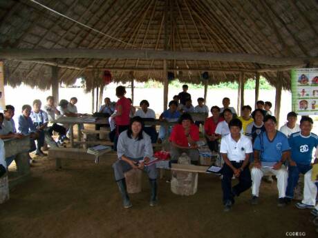 Fotovoltaische Solarenergie für Gemeide Computer in den Provinzen Morona Santiago und Pastaza Amazonas Region Ecuador Südmerika