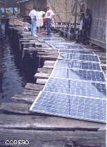 Paneles fotovoltaicos comunidad El Viento