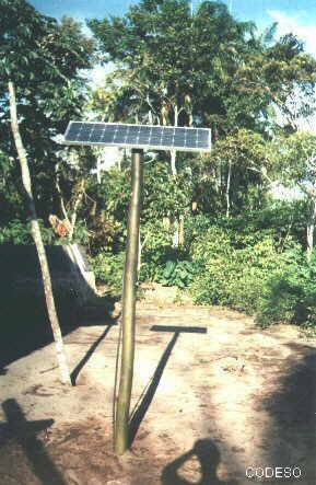 PanelSolar de Bombeo en la Comunidad Cofan Dovuno